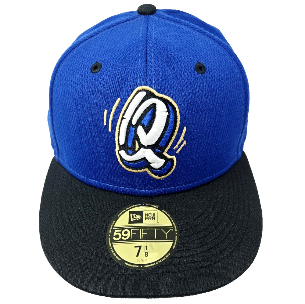 Rancho Cucamonga Quakes Hat 7 1/8 Blue 59Fifty New Era MiLB Fitted Cap